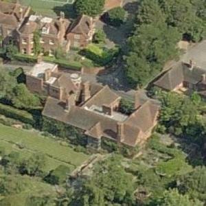 Jimmy Page's House "Deanery Garden" (Birds Eye)