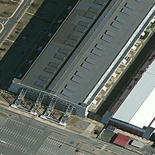 Lakehurst Airship Hangers 1,2, & 3 (Birds Eye)