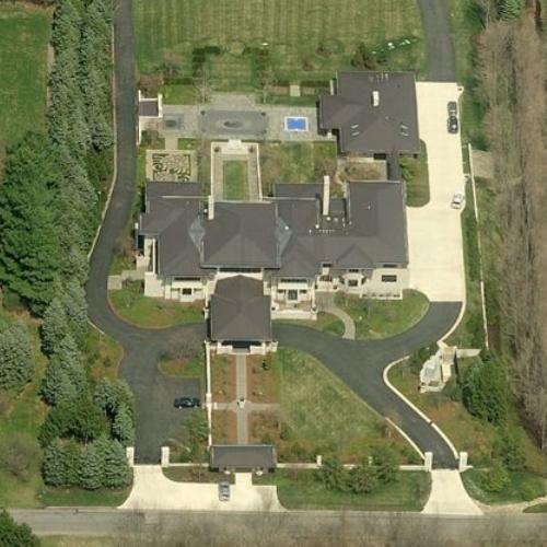 Lebron James' House in Fairlawn, OH (Google Maps)