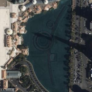 Bellagio Fountains (Birds Eye)