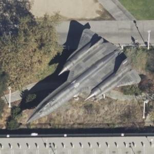 Rare two seater A-12 spyplane (Birds Eye)