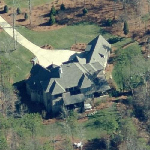 Jordan Gross' House (former) in Lake Wylie, NC (Google Maps)