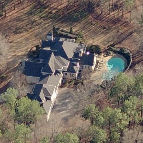 Mark Richt's House (former) in Watkinsville, GA (Google Maps)