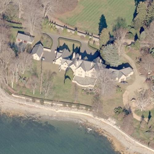 Luella Davis' House in Westport, CT (Google Maps)