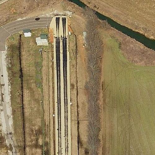 Blue Mountain Dragway in Blue Mountain, MS (Bing Maps)