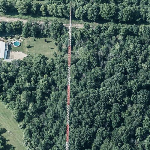 WLNSTV Studio Tower in Lansing, MI (Google Maps)