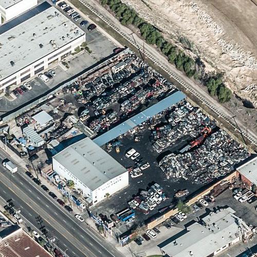 Auto Salvage Yard ("Dexter") in Los Angeles, CA (Google Maps)