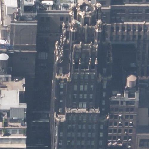 American Radiator Building in New York, NY (Google Maps)