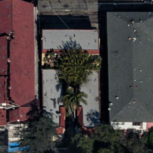 Alex's apartment ("Dexter") in Los Angeles, CA (Google Maps)
