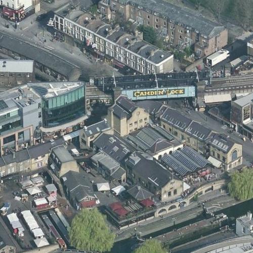 Camden Market in London, United Kingdom (Google Maps)