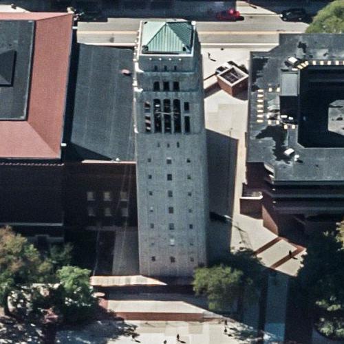 'Burton Memorial Tower' by Albert Kahn in Ann Arbor, MI (Google Maps)