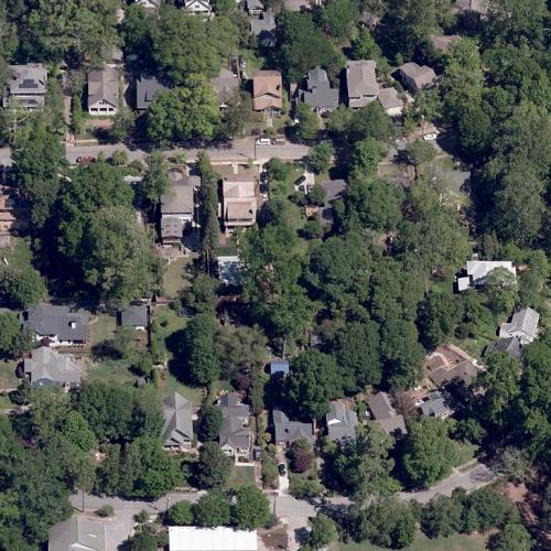 Winnona Park Historic District in Decatur, GA (Google Maps)