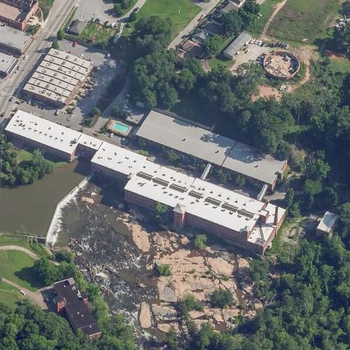 Porterdale Historic District in Porterdale, GA (Google Maps)