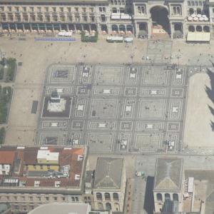 Piazza del Duomo, Milan (Birds Eye)