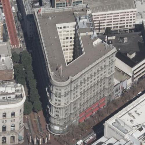 Flood Building in San Francisco, CA (Google Maps)