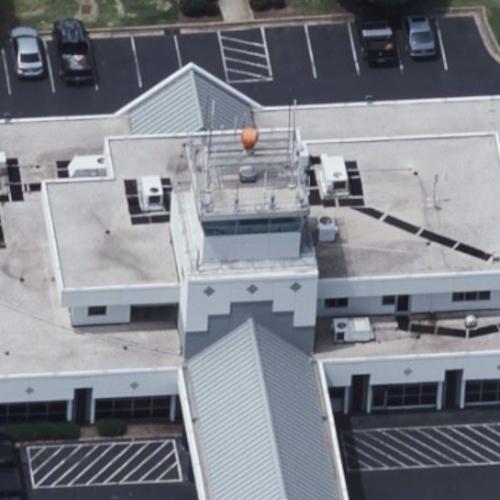 Air traffic control tower (Greenville Downtown Airport) in Greenville
