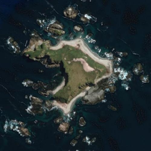 Pillow Rock in Annenkov Island, South and the South Sandwich