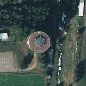 Balen water tower (Bing Maps)