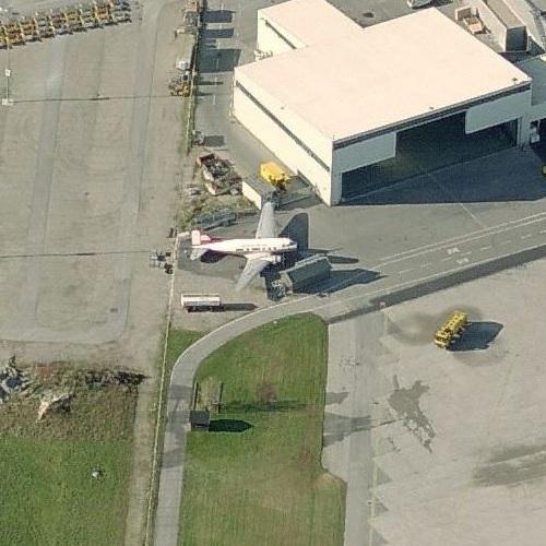C-47A in Salzburg, Austria (Google Maps)