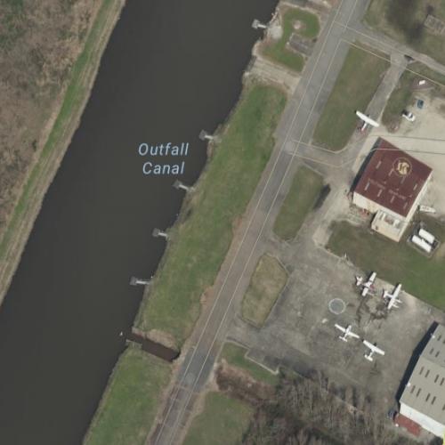 Southern Seaplane Airport in Belle Chasse, LA (Google Maps)