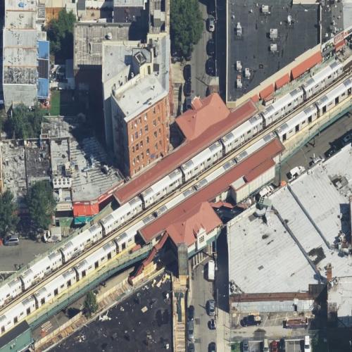 Simpson Street station in New York, NY (Google Maps)