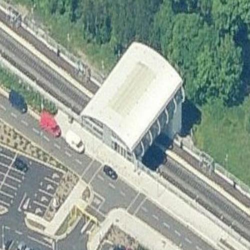 Navan Road Parkway railway station in Dublin, Ireland (Google Maps)