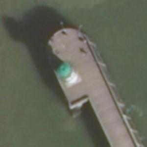 Jet&eacute;e Ouest Head lighthouse (Bing Maps)