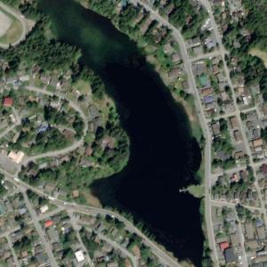 Swan Lake (Alaska) (Bing Maps)