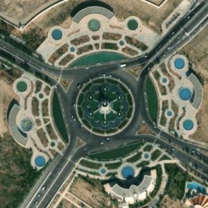 Ashgabat Fountain (Bing Maps)