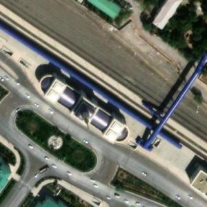 Ashgabat railway station (Bing Maps)
