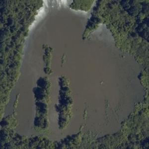 Haw Pond (Bing Maps)