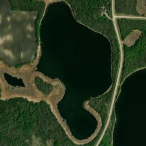 Brown Lake (Bing Maps)
