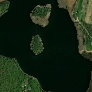 Brown Lake (Bing Maps)