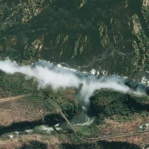 Mosi-oa Tunya / Victoria Falls (Bing Maps)
