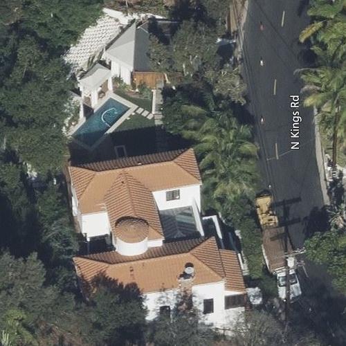 Paris Hilton's House (Former) in Los Angeles, CA (Google Maps)