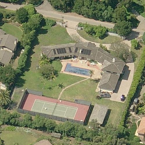 Ron Ely's House in Santa Barbara, CA (Google Maps)