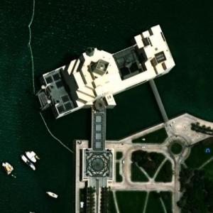 'Museum of Islamic Art' by I. M. Pei (Bing Maps)